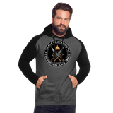 Sudadera dos tonos - Team Blacksmiths weapons The Northern Black Forge - gris grafito/negro