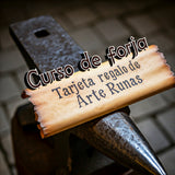 Tarjeta regalo curso de forja - Taller de forjar un cuchillo de espiga oculta tradicional