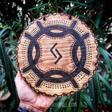 Tabla madera personalizada Altar - Colgar - Cocina - Puedes elegir grabados