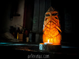 Tótem dios Odín en madera