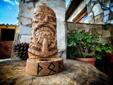 Totem guerrero thor madera