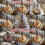 Crear Amuleto personalizado Runas Futhark