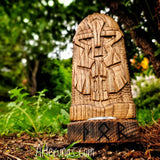 Tótem madera dios Thor