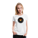 Camiseta premium mujer | Team Blacksmiths axes The Northern Black Forge - blanco