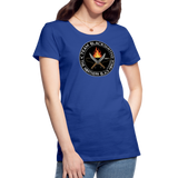 Camiseta premium mujer | Team Blacksmiths knife The Northern Black Forge - azul real