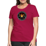 Camiseta premium mujer | Team Blacksmiths axes The Northern Black Forge - rosado oscuro