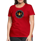 Camiseta premium mujer | Team Blacksmiths axes The Northern Black Forge - rojo