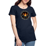 Camiseta premium mujer | Team Blacksmiths axes The Northern Black Forge - azul marino