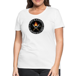 Camiseta premium mujer | Team Blacksmiths knife The Northern Black Forge - blanco