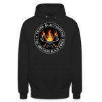 Sudadera clásica | Team Blacksmiths axes The Northern Black Forge by Arte Runas - negro