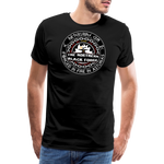 Camiseta prémium hombre | Arte Runas The Northern Black Forge - negro