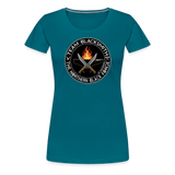 Camiseta premium mujer | Team Blacksmiths knife The Northern Black Forge - azul océano