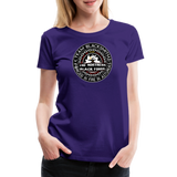 Camiseta premium mujer | Team Blacksmiths The Northern Black Forge - púrpura