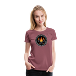 Camiseta premium mujer | Team Blacksmiths axes The Northern Black Forge - malva