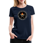 Camiseta premium mujer | Team Blacksmiths knife The Northern Black Forge - azul marino