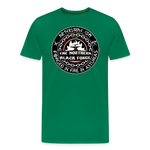 Camiseta prémium hombre | Arte Runas The Northern Black Forge - verde 
