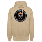 Sudadera clásica | Team Blacksmiths weapons The Northern Black Forge by Arte Runas - beige