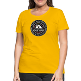 Camiseta premium mujer | Team Blacksmiths The Northern Black Forge - amarillo sol