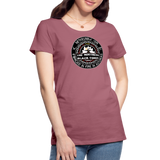 Camiseta premium mujer | Arte Runas The Northern Black Forge - malva