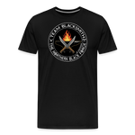 Camiseta prémium hombre | Team blacksmith knife The Northern Black Forge - negro