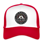 Gorra de malla - Team Blacksmiths The Northern Black Forge - blanco/rojo