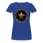 Camiseta premium mujer | Team Blacksmiths knife The Northern Black Forge - azul real