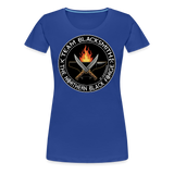 Camiseta premium mujer | Team Blacksmiths knife The Northern Black Forge - azul real