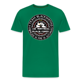 Camiseta prémium hombre | Team Blacksmiths The Northern Black Forge - verde 