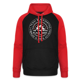 Sudadera dos tonos - Team Blacksmiths The Northern Black Forge - negro/rojo