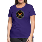 Camiseta premium mujer | Team Blacksmiths axes The Northern Black Forge - púrpura