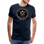 Camiseta prémium hombre | Team Blacksmiths weapons The Northern Black Forge - azul marino