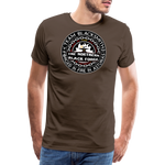 Camiseta prémium hombre | Team Blacksmiths The Northern Black Forge - marrón noble