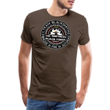 Camiseta prémium hombre | Team Blacksmiths The Northern Black Forge - marrón noble