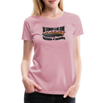 Camiseta premium mujer | KnifeMaker The Northern Black Forge - rosa claro