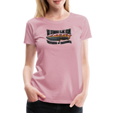 Camiseta premium mujer | KnifeMaker The Northern Black Forge - rosa claro