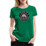 Camiseta premium mujer | Arte Runas The Northern Black Forge - verde 