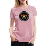 Camiseta premium mujer | Team Blacksmiths axes The Northern Black Forge - rosa claro