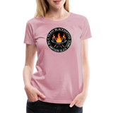 Camiseta premium mujer | Team Blacksmiths axes The Northern Black Forge - rosa claro