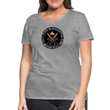 Camiseta premium mujer | Team Blacksmiths weapons The Northern Black Forge - gris jaspeado