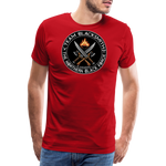 Camiseta prémium hombre | Team Blacksmiths weapons The Northern Black Forge - rojo