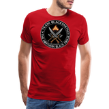 Camiseta prémium hombre | Team Blacksmiths weapons The Northern Black Forge - rojo