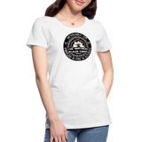 Camiseta premium mujer | Arte Runas The Northern Black Forge - blanco