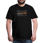 Camiseta prémium hombre | KnifeMaker The Northern Black Forge - negro