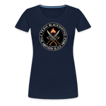 Camiseta premium mujer | Team Blacksmiths weapons The Northern Black Forge - azul marino