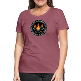 Camiseta premium mujer | Team Blacksmiths axes The Northern Black Forge - malva