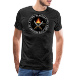 Camiseta prémium hombre | Team blacksmith knife The Northern Black Forge - antracita