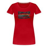 Camiseta premium mujer | KnifeMaker The Northern Black Forge - rojo