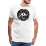 Camiseta prémium hombre | Arte Runas The Northern Black Forge - blanco