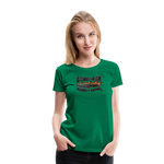 Camiseta premium mujer | KnifeMaker The Northern Black Forge - verde 