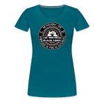 Camiseta premium mujer | Arte Runas The Northern Black Forge - azul océano